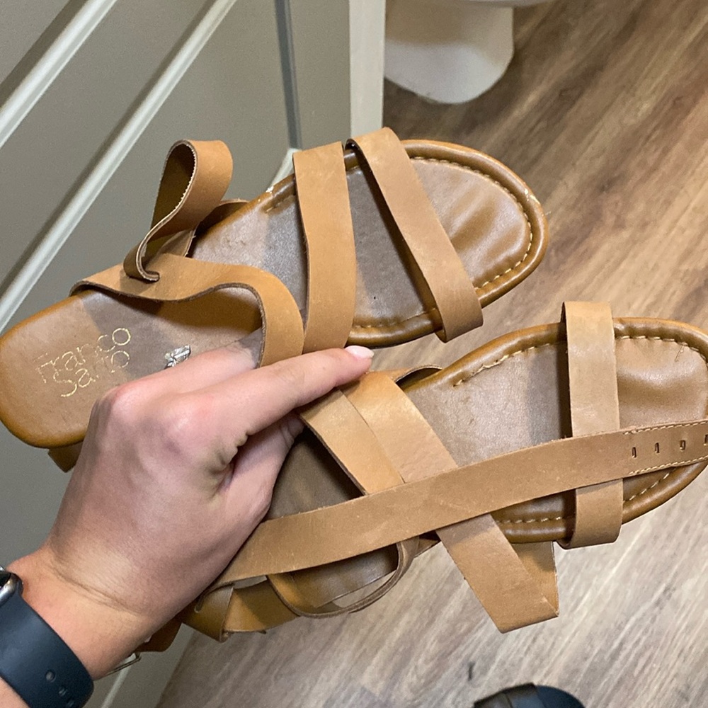 Franco Sarto leather sandals